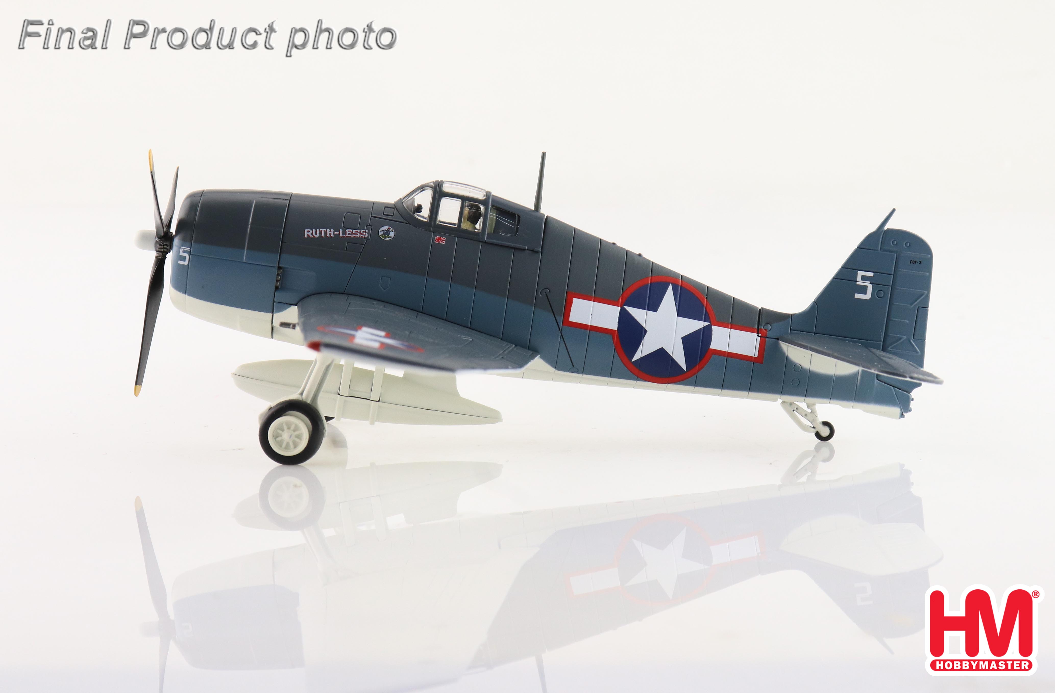 Grumman F6F-3 Hellcat White 5, Lt. Oscar Chenoweth, VF-38